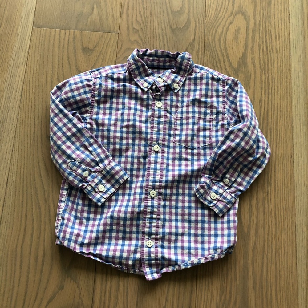 Gymboree Plaid Button Down - Easter Ready!